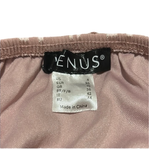 Venus Pink Tiered Maxi Dress - Picture 8 of 9